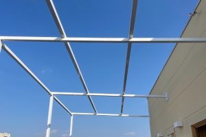estructuras metálicas lacadas para placas solares